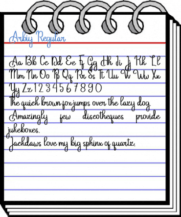 Arbiy Regular Font