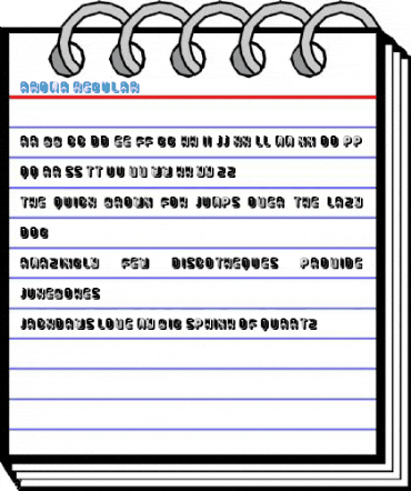 Aroma Regular Font