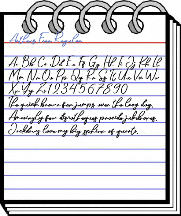 Arthens Free Regular Font