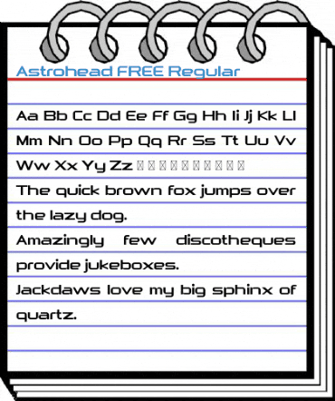 Astrohead FREE Regular Font