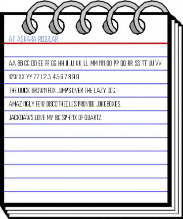 AT Askara Regular Font