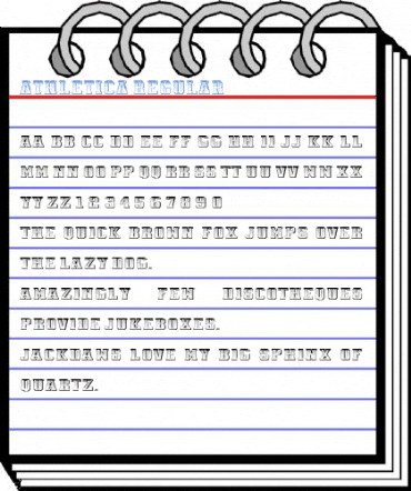 Athletica Regular Font