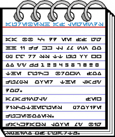 Aurebesh AF Legends Font