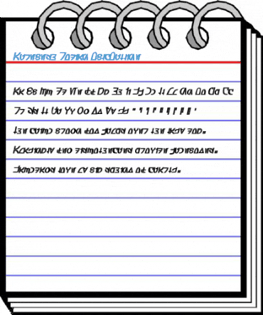 Aurebesh_Rodian OblqOutline Font