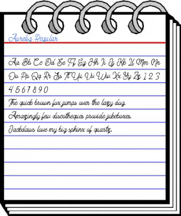 Aurelig Regular Font