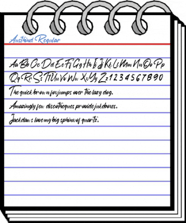 Austhind Regular Font