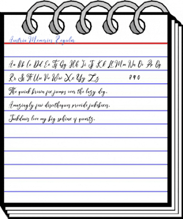 Austria Memories Regular Font