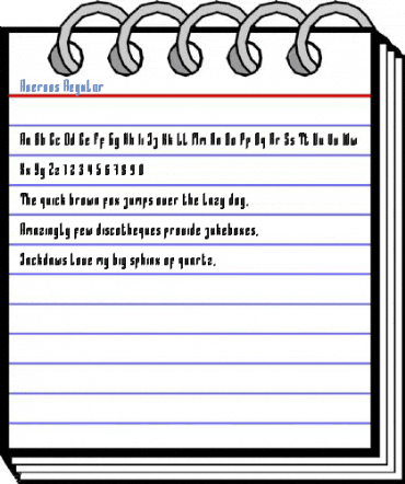 Averoos Regular Font