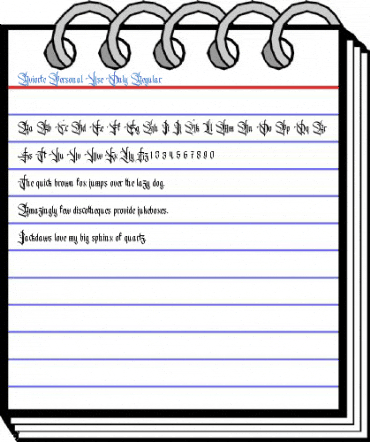 Aviorte Personal Use Only Regular Font