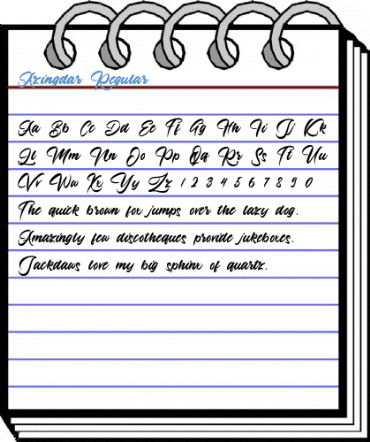 Azingdar Regular Font