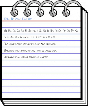 Baby Fruitchy Regular Font