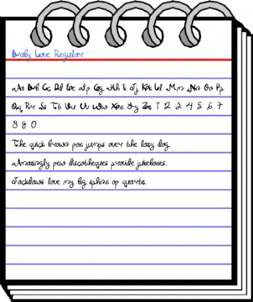 Baby Love Regular Font