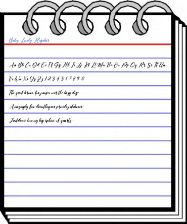 Baby Lovely Regular Font