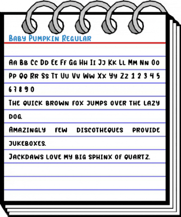 Baby Pumpkin Regular Font