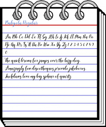 Babyola Regular Font