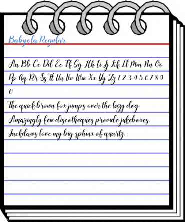 Babyola Regular Font