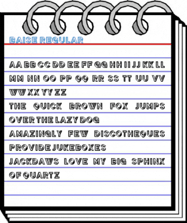 Baise Regular Font