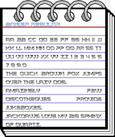 Baiser Regular Font