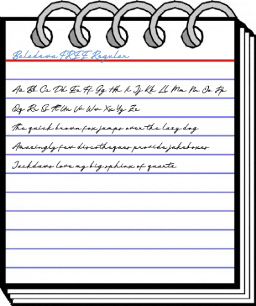 Baladewa FREE Regular Font