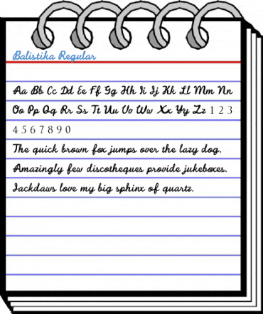 Balistika Regular Font
