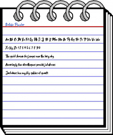 Balleho Regular Font