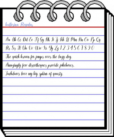ballerina Regular Font