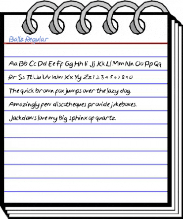 Ballz Regular Font