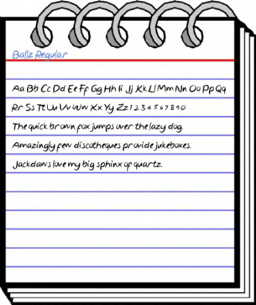 Ballz Regular Font