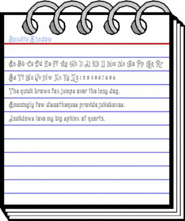 Bandits Shadow Font