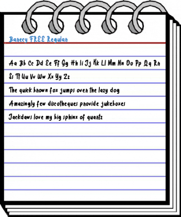 Barecy FREE Regular Font