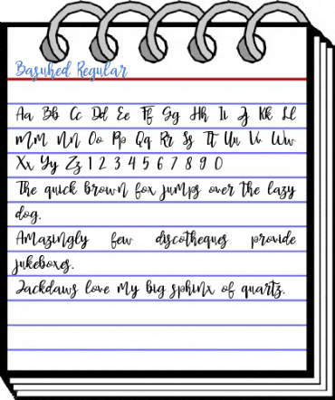 Basuhed Regular Font