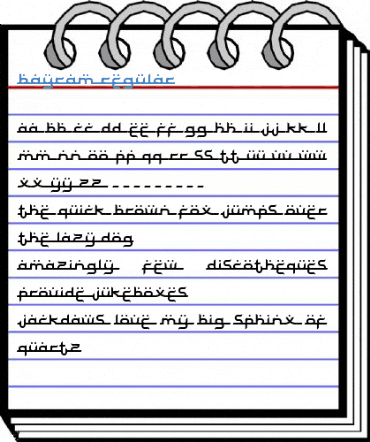 Bayram Regular Font