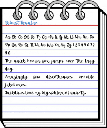 Bebast Regular Font