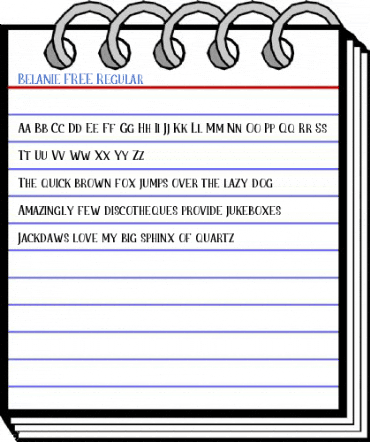 Belanie FREE Regular Font