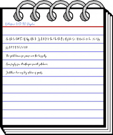 Bellatrone DEMO Regular Font