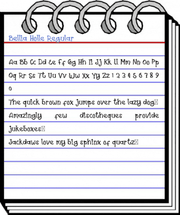 Bellia Holle Regular Font