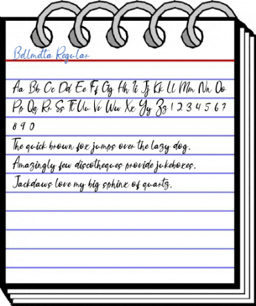 Bellmetta Regular Font