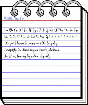 Bentho Regular Font