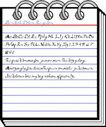 Berkah Dalem Regular Font