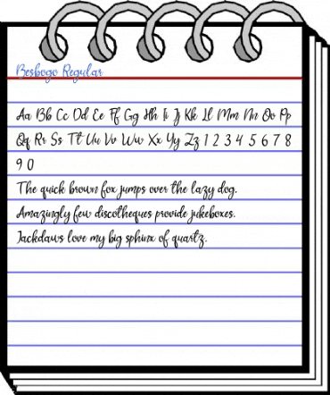 Besbogo Regular Font