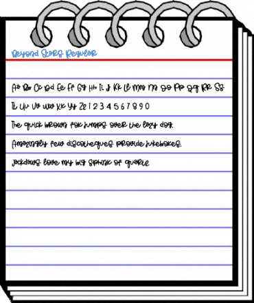 Beyond Stars Regular Font