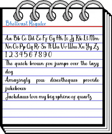 Bhellvast Reguler Font