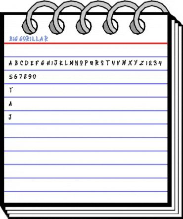BIG GORILLA Regular Font