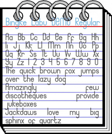 Bingke Labu DEMO Regular Font