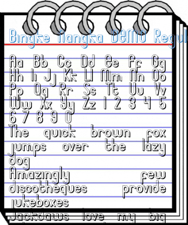 Bingke Nangka DEMO Regular Font