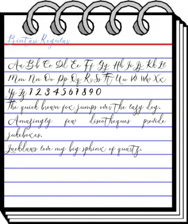 Bintari Regular Font