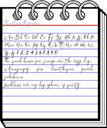 Bintari Regular Font