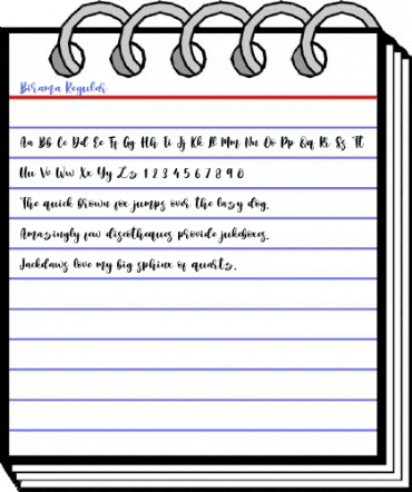 Birama Regular Font