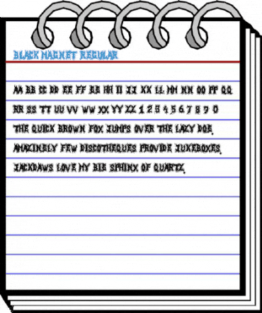 Black Magnet Regular Font