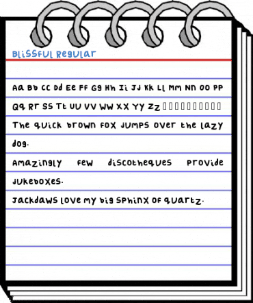 Blissful Regular Font